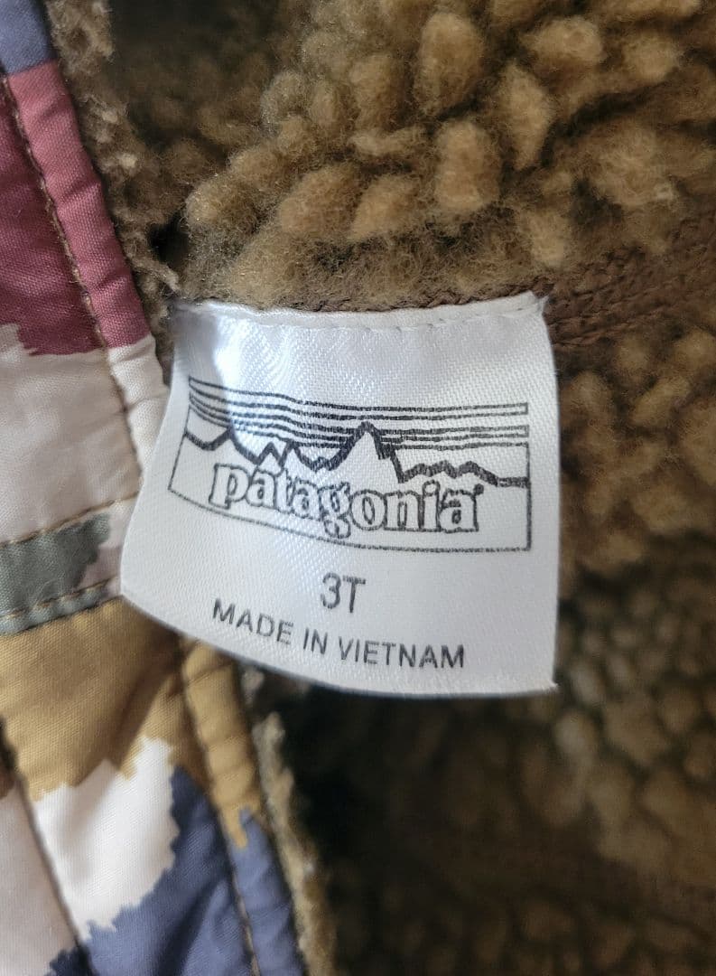 patagonia カモフラージュ中綿コート ダウン