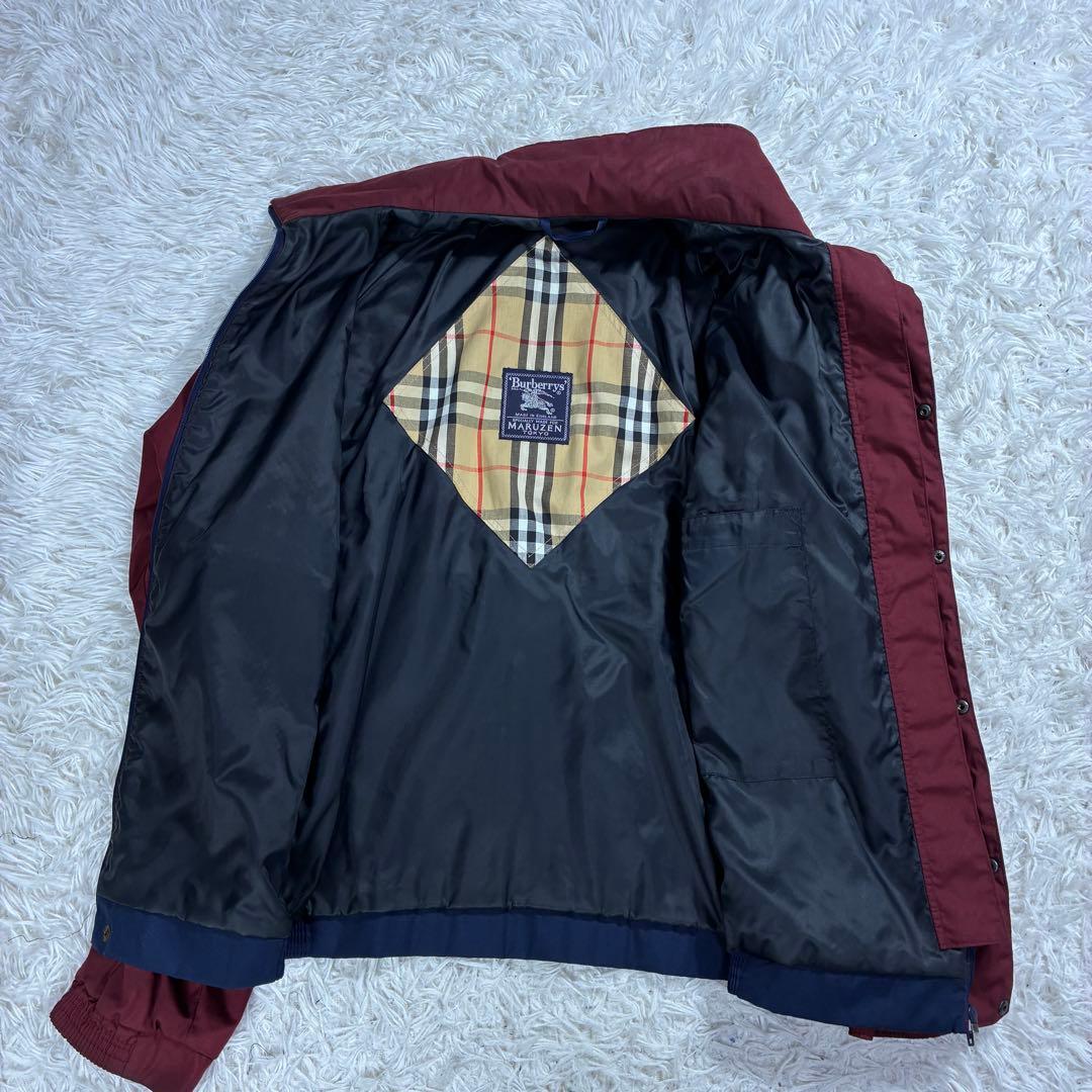 90`s Burberry`sマルゼン別注 ジャケット ブルゾン 背面ホースロゴ