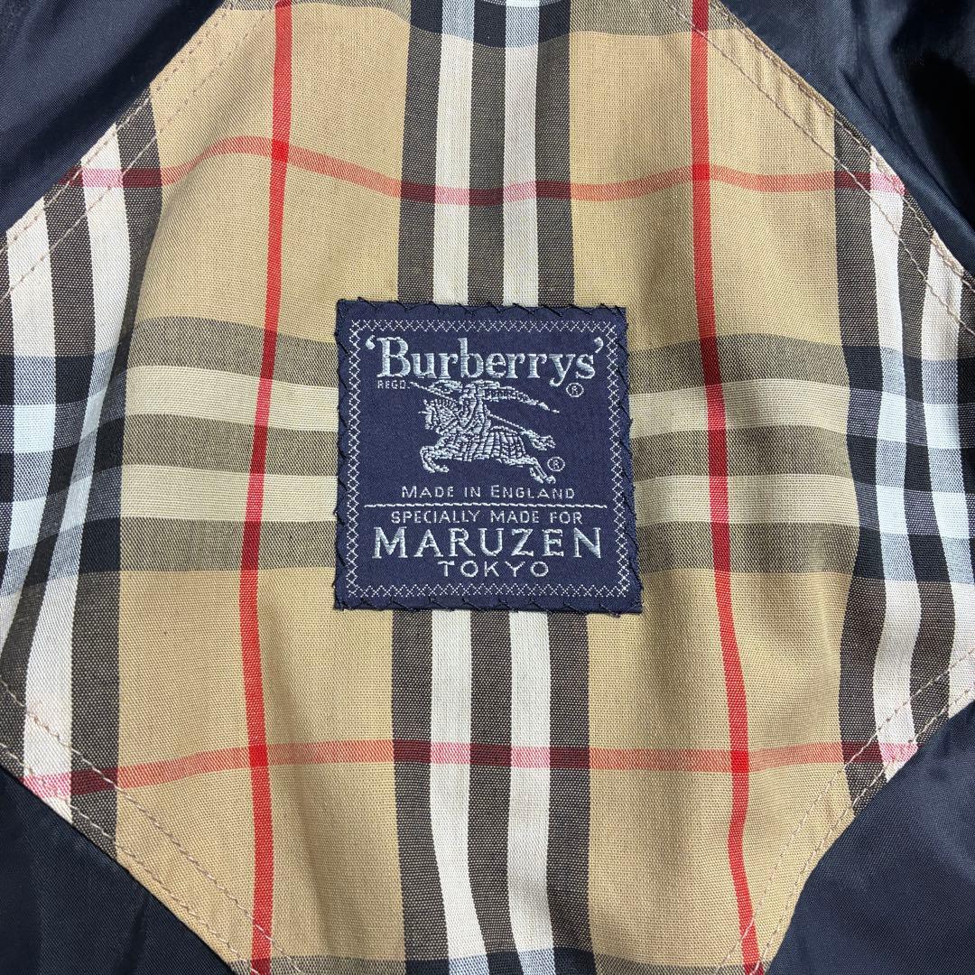 90`s Burberry`sマルゼン別注 ジャケット ブルゾン 背面ホースロゴ