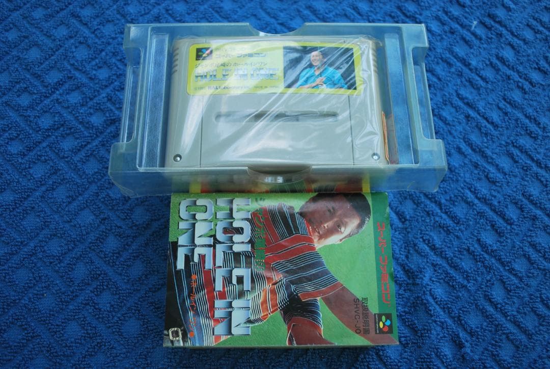 SFCソフト「ジャンボ尾崎のホールインワン」中古動作品の出品です。