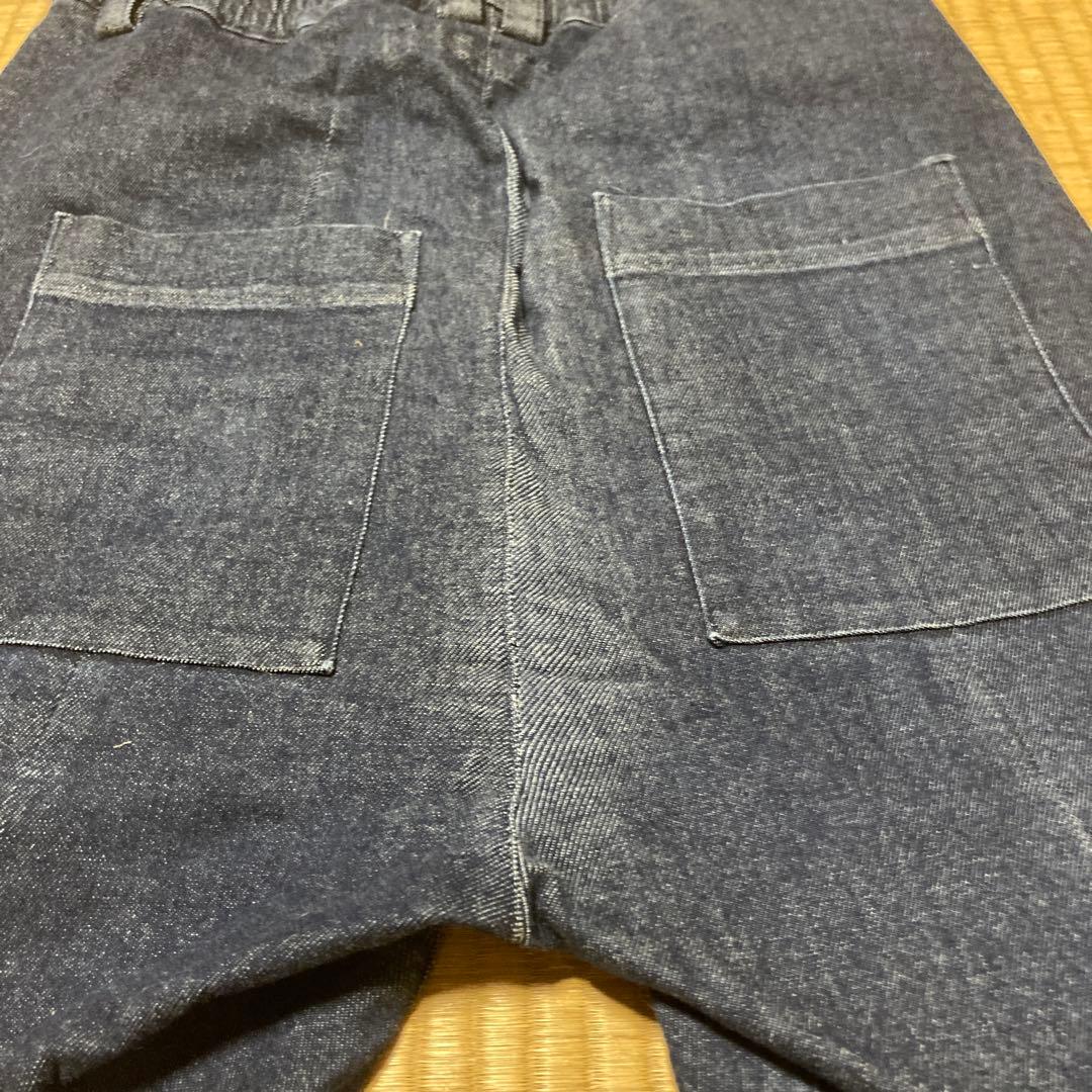 A.F_ ARTEFACT _クロップドカーゴデニムパンツ　サルエル