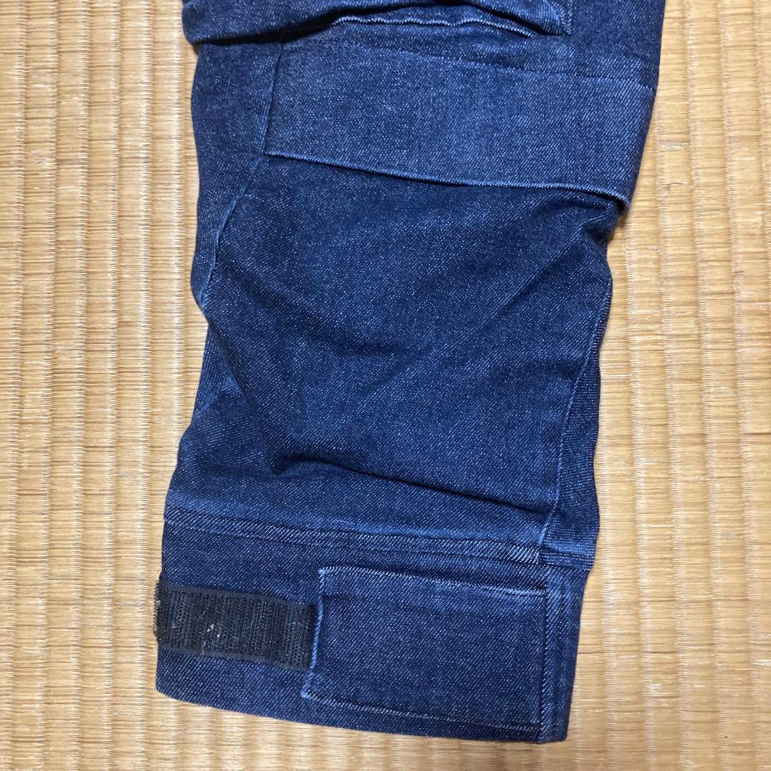 A.F_ ARTEFACT _クロップドカーゴデニムパンツ　サルエル