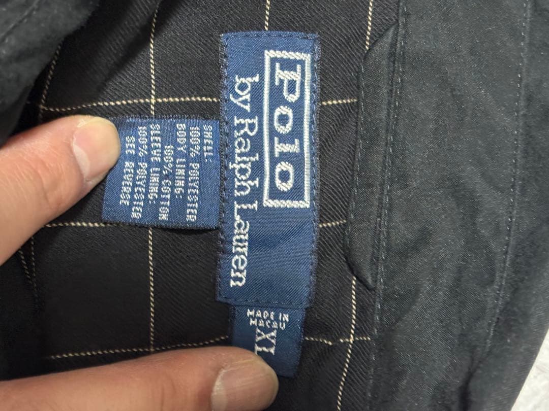 Polo Ralph Lauren スウィングトップ マカオ製 ボタンあり XL