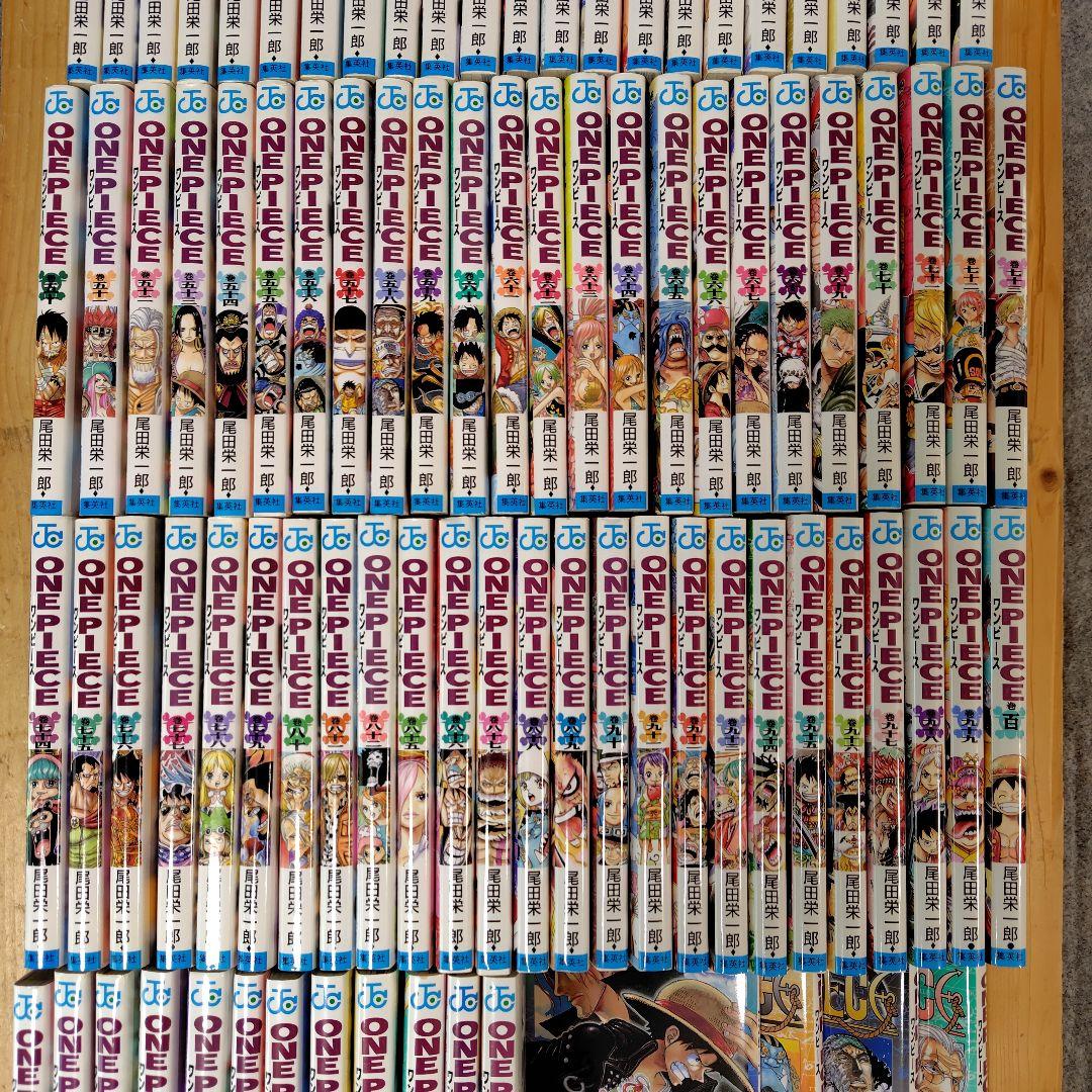 ONEPIECE ワンピース1〜110巻　全巻セット　まとめ売り、おまけ10冊