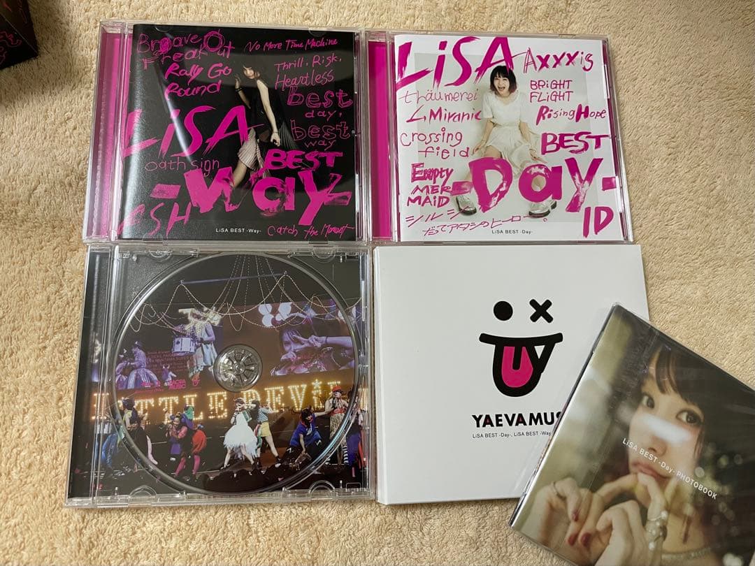LiSA BEST-Day-&LiSA BEST-Way- Tシャツ付き
