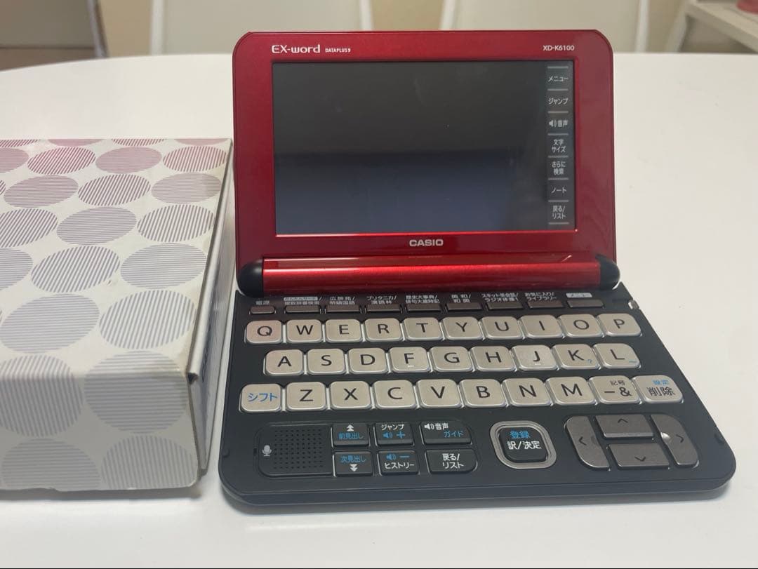 【美品】CASIO EX-word XD-K 6100 電子辞書