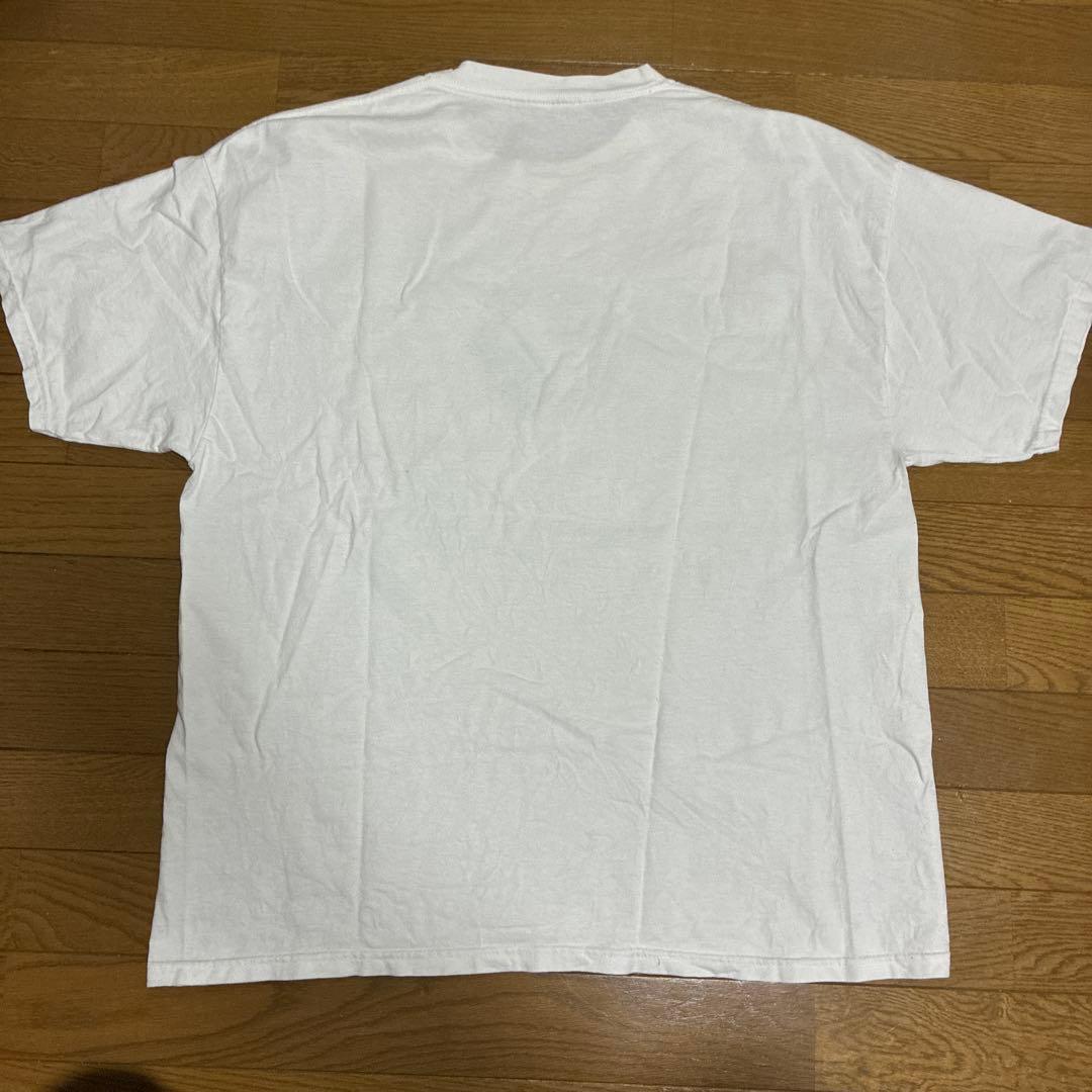 み*ん様 ビンテージ  ロゴ Tシャツ USA製 XL ホワイト 古着 V