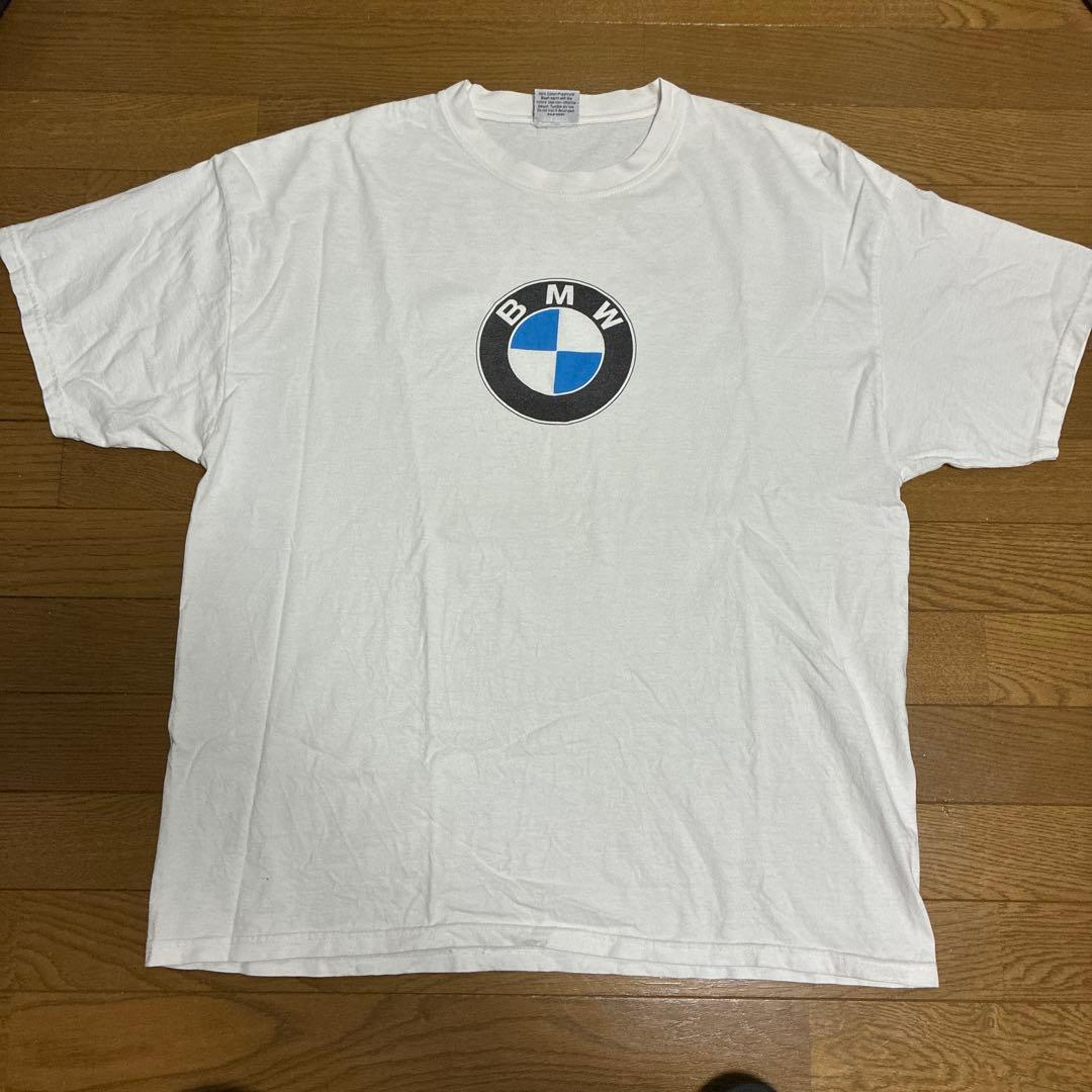み*ん様 ビンテージ  ロゴ Tシャツ USA製 XL ホワイト 古着 V