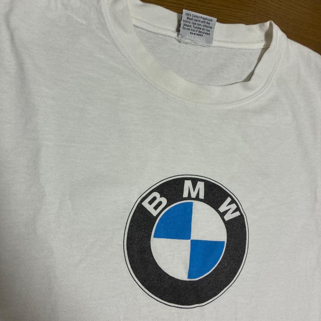 み*ん様 ビンテージ  ロゴ Tシャツ USA製 XL ホワイト 古着 V