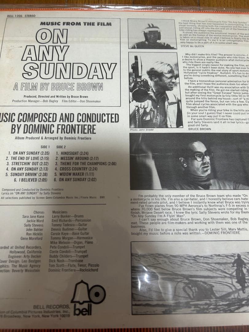 洋楽 OST ON ANY SUNDAY ORG