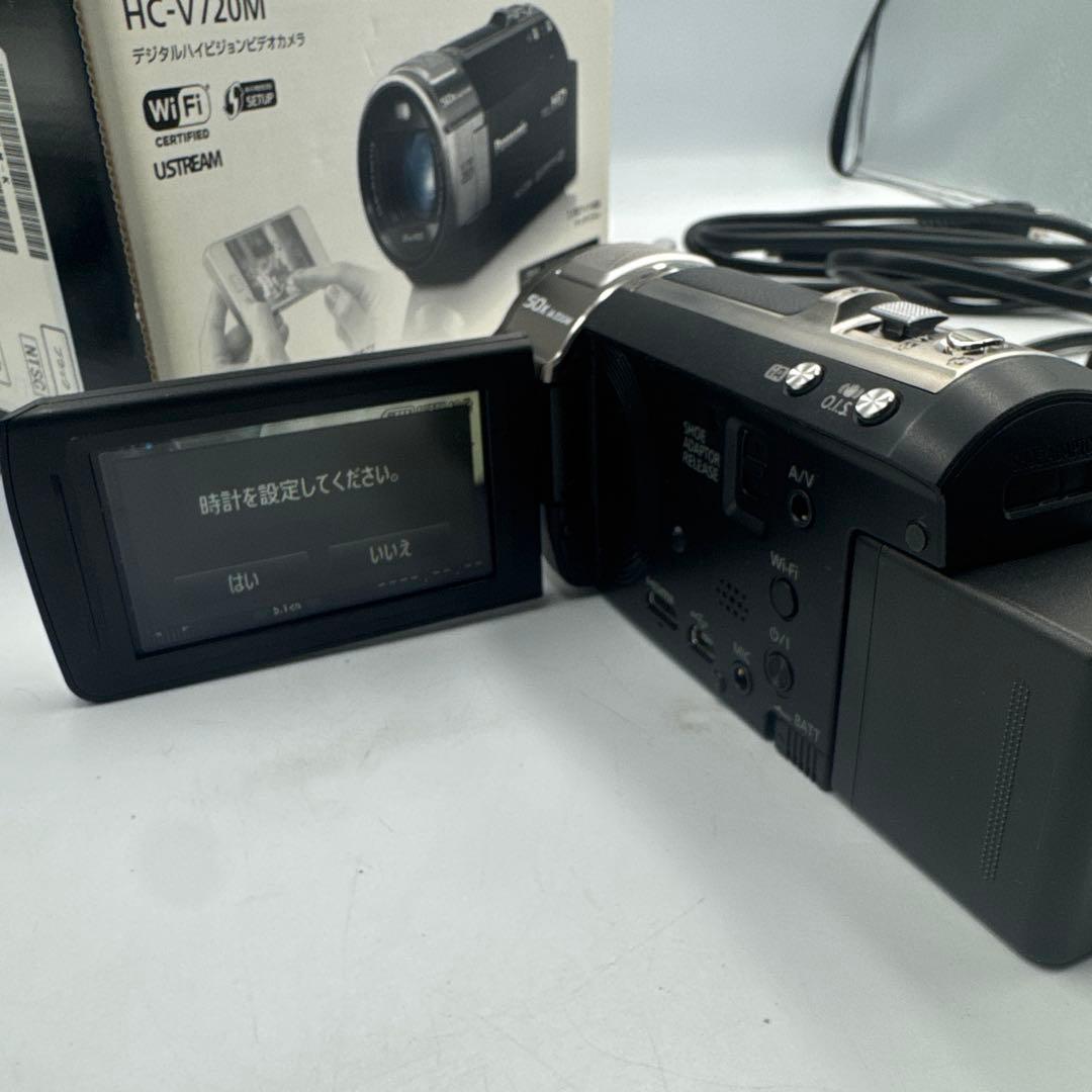 ④Panasonic HC-V720M ビデオカメラ 本体
