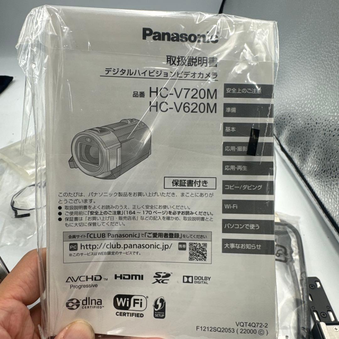 ④Panasonic HC-V720M ビデオカメラ 本体