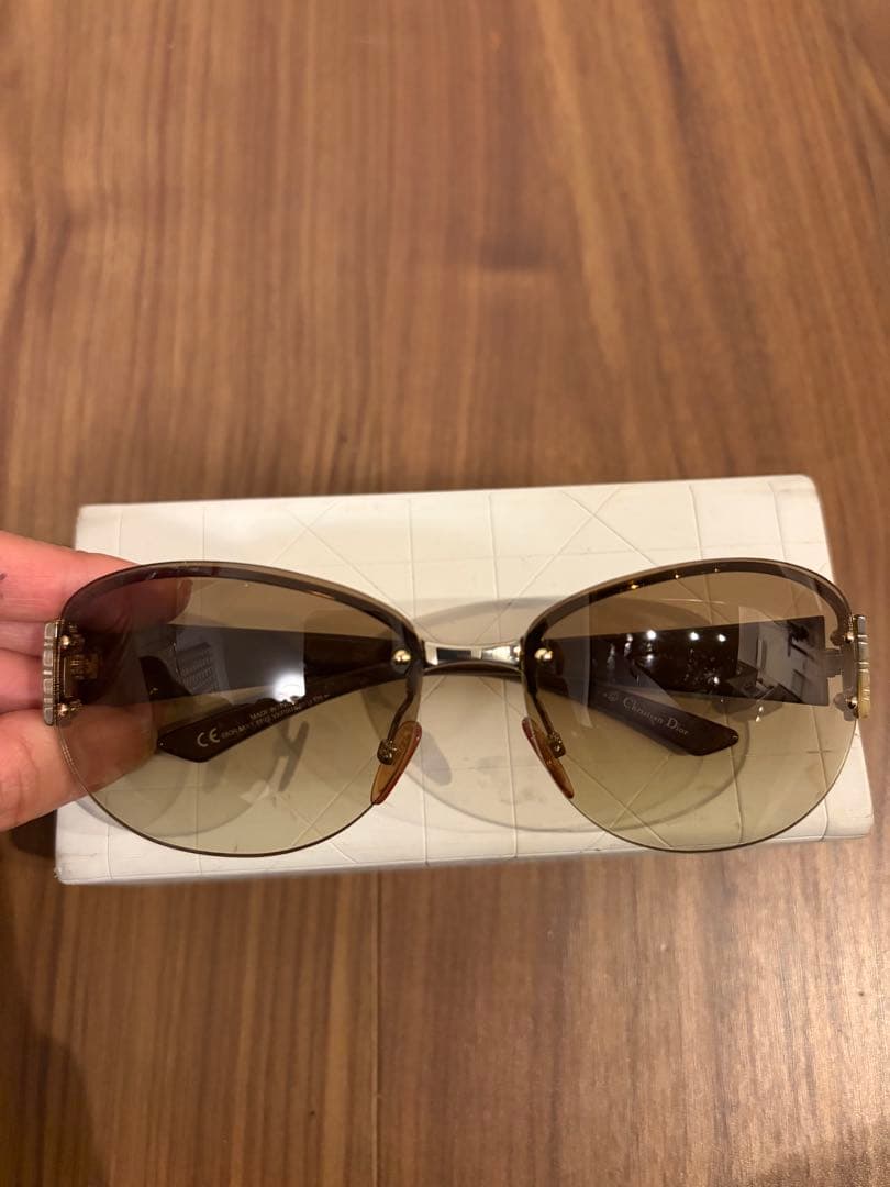 正規品　Dior サングラス ブラウンレンズ