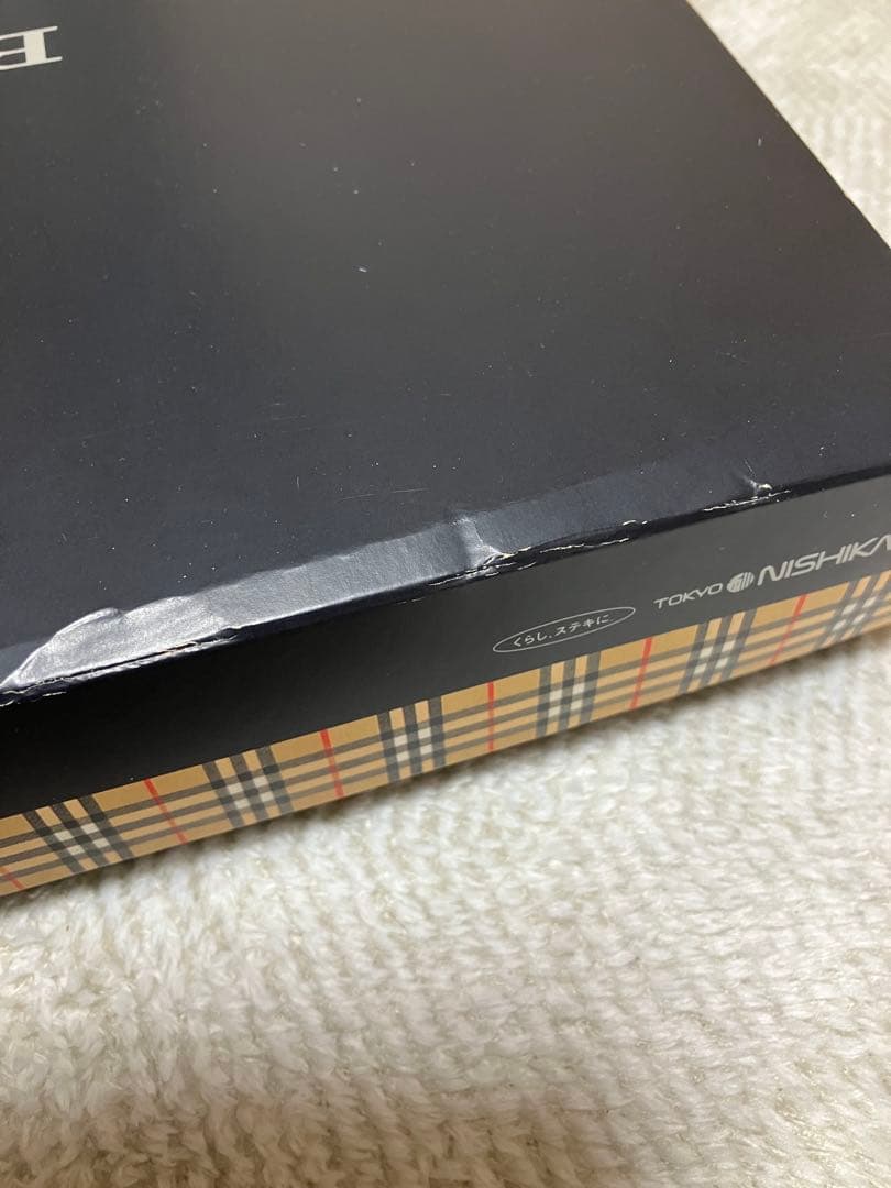【未使用品】BURBERRY バーバリー　膝掛け