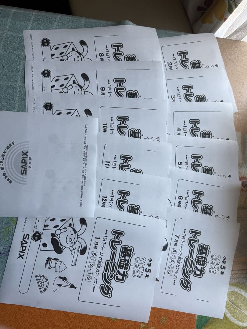 SAPIX 小5 基礎力12冊セット2025年版
