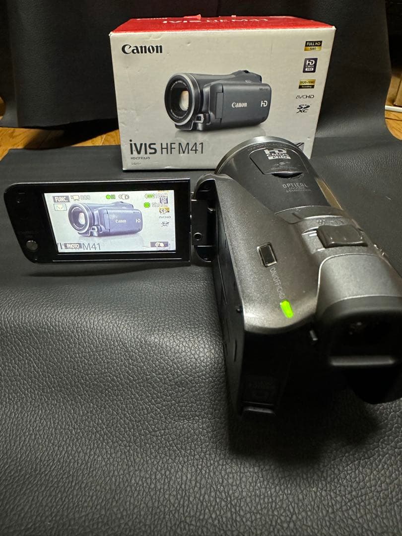 最終値下げCanon HF M41 iVIS フルHD 光学10倍 付属品完備