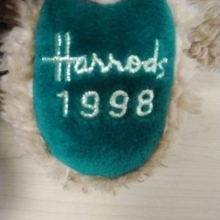 ハロッズHarrds　イヤーベア3点セット　1998年2002年2005年レトロ