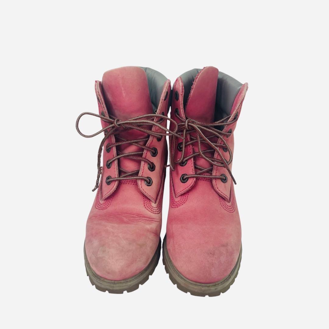 Timberland ティンバーランド ピンク レア！！　24.5