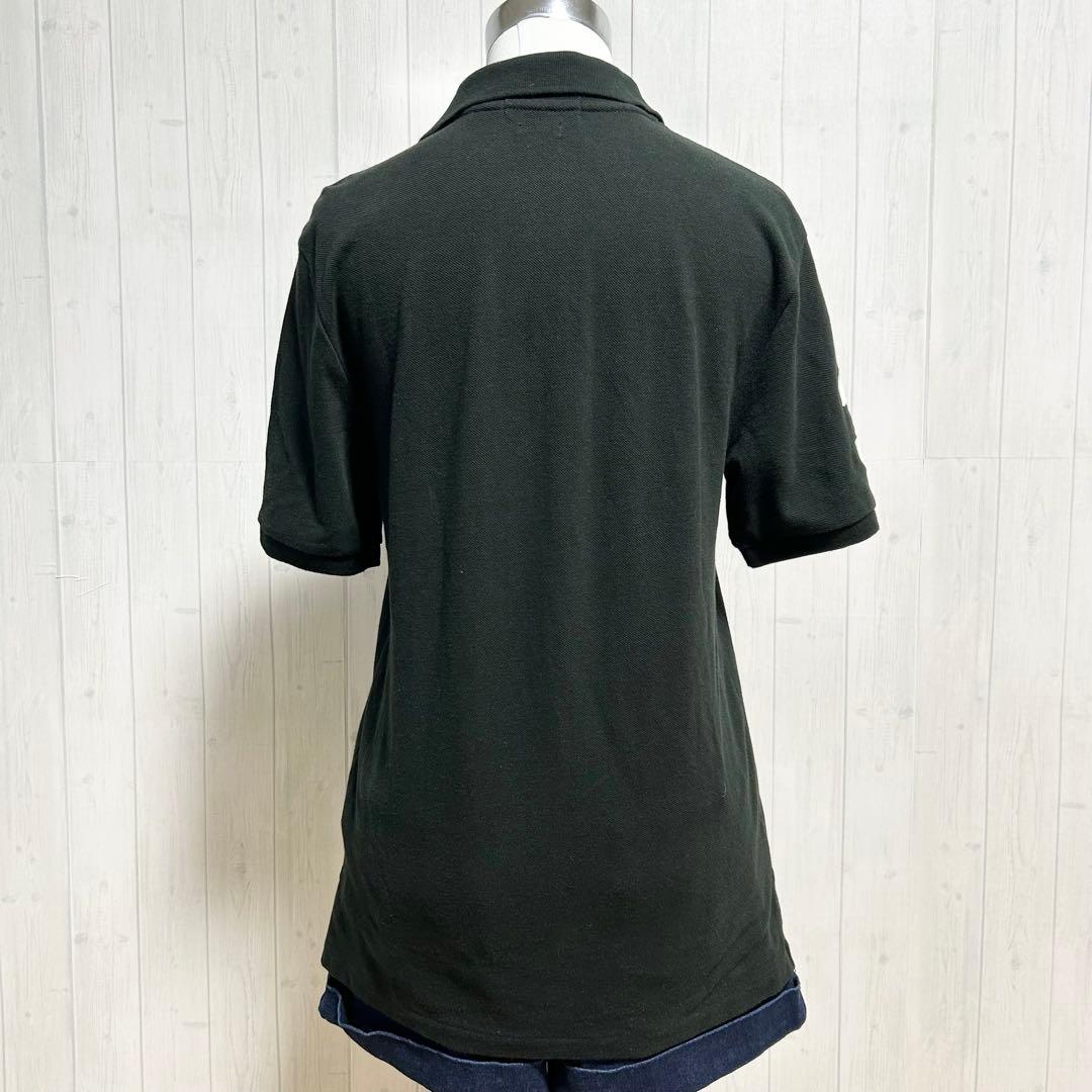 ★極上品★ ポロ ラルフローレン ポロシャツ ビッグポニー 黒 ブラック 白