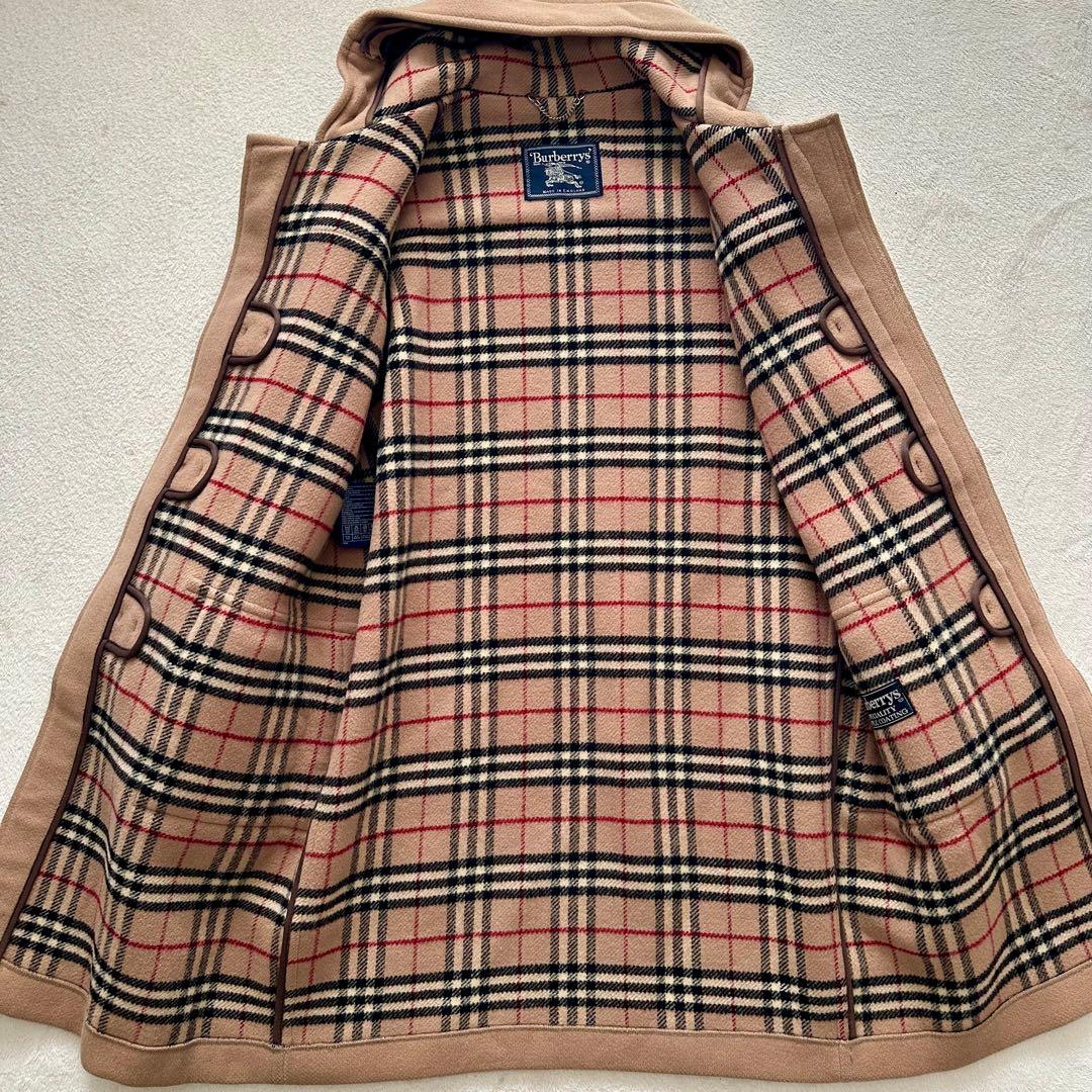 バーバリーズ　スペシャリティダッフルコート　ノバチェック　大きいサイズ　XXL