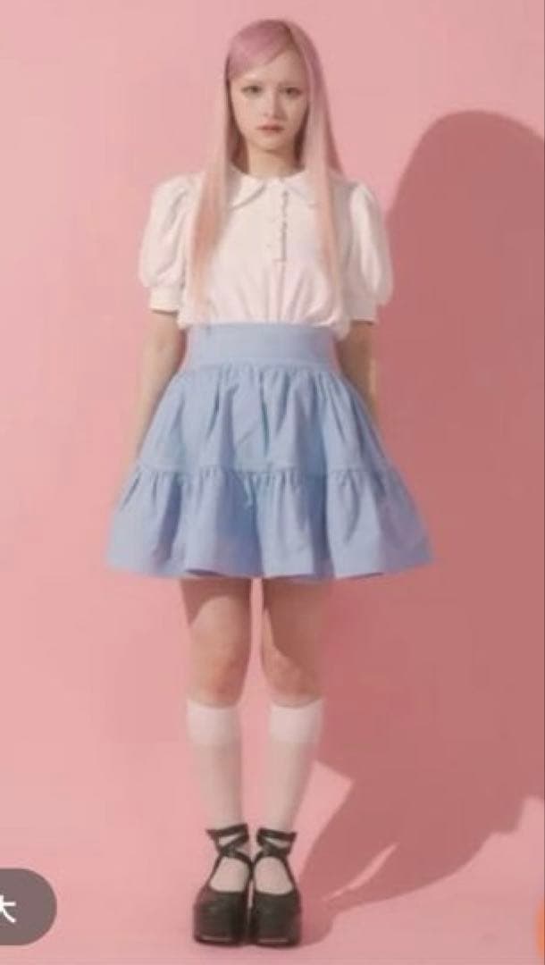 ひ*り様 最終値下　新品未使用タグ付　フィクルべべ　パフスリーブドールトップス