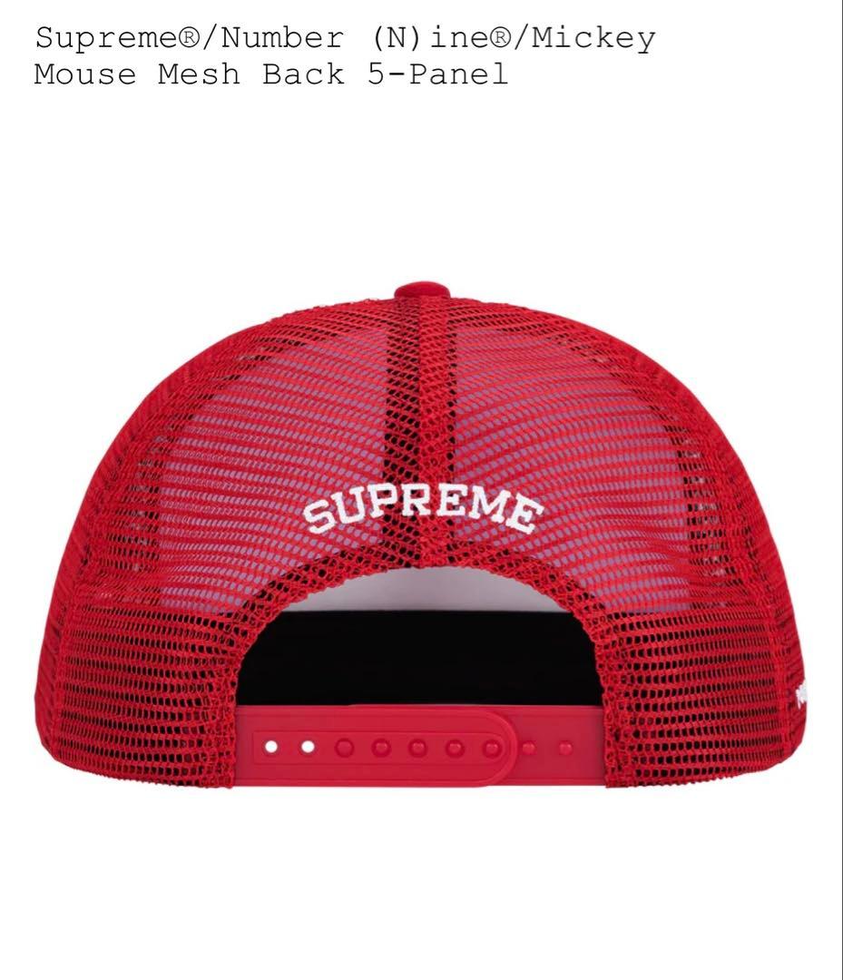 Supreme Number (N)ine Mickey Mouse キャップ