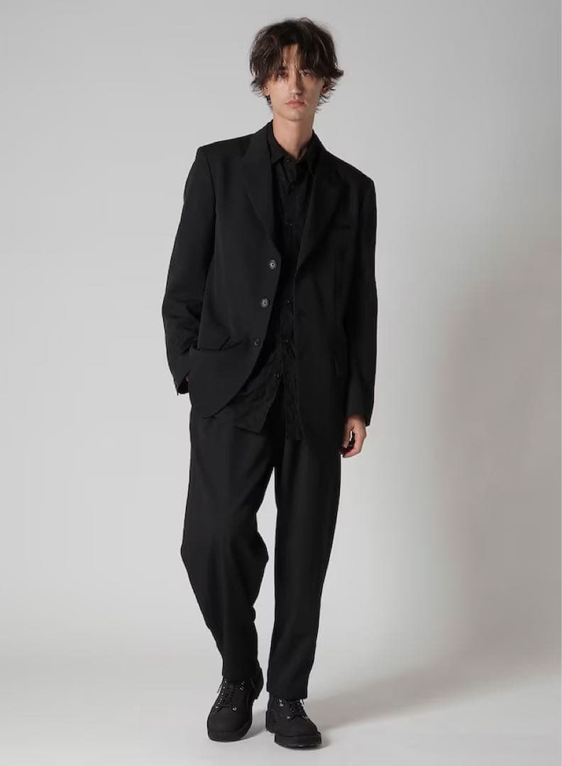 【試着のみ】26SS Yohji Yamamoto 3ボタンジャケット