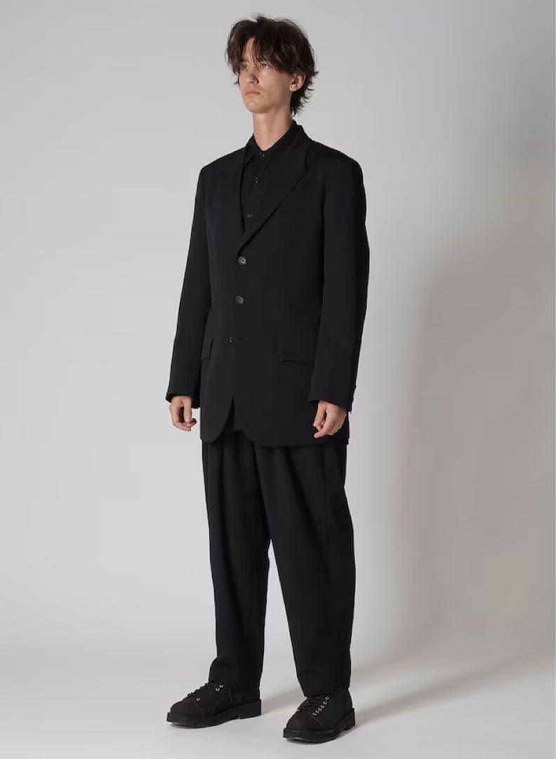 【試着のみ】26SS Yohji Yamamoto 3ボタンジャケット