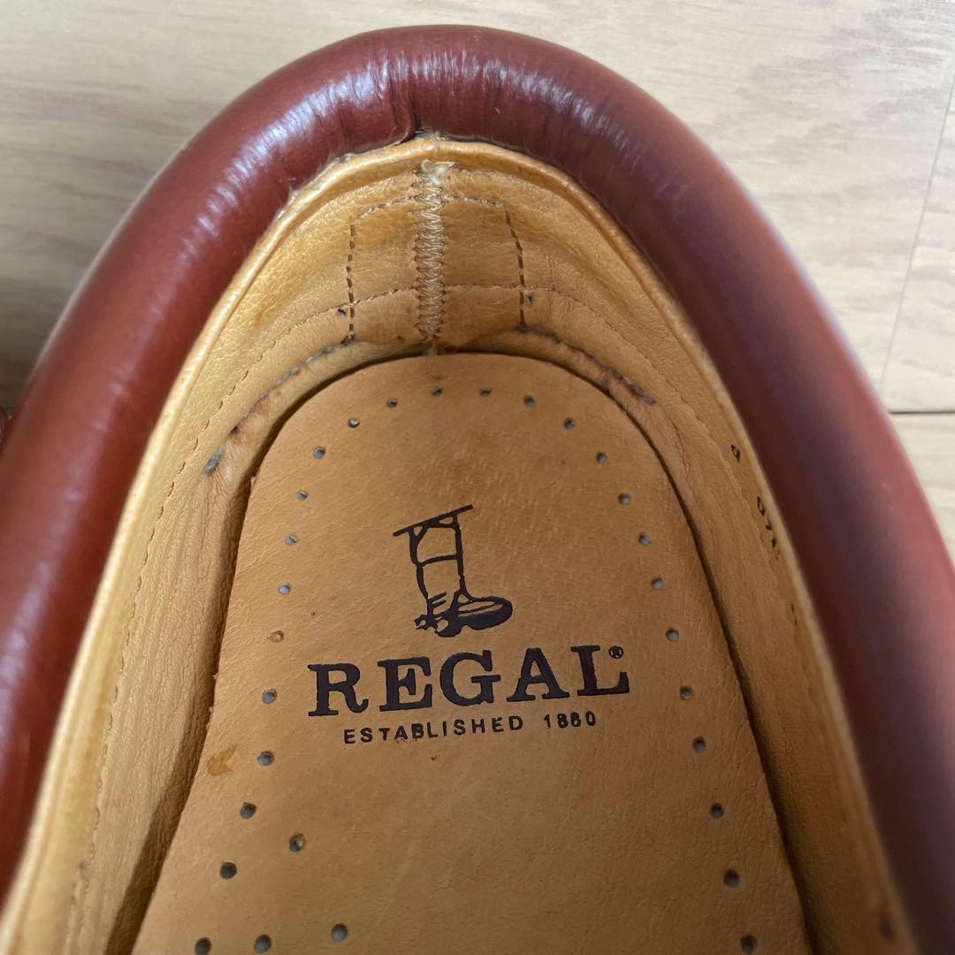 REGAL（リーガル）デッキシューズJE-38ブラウン26.0cm
