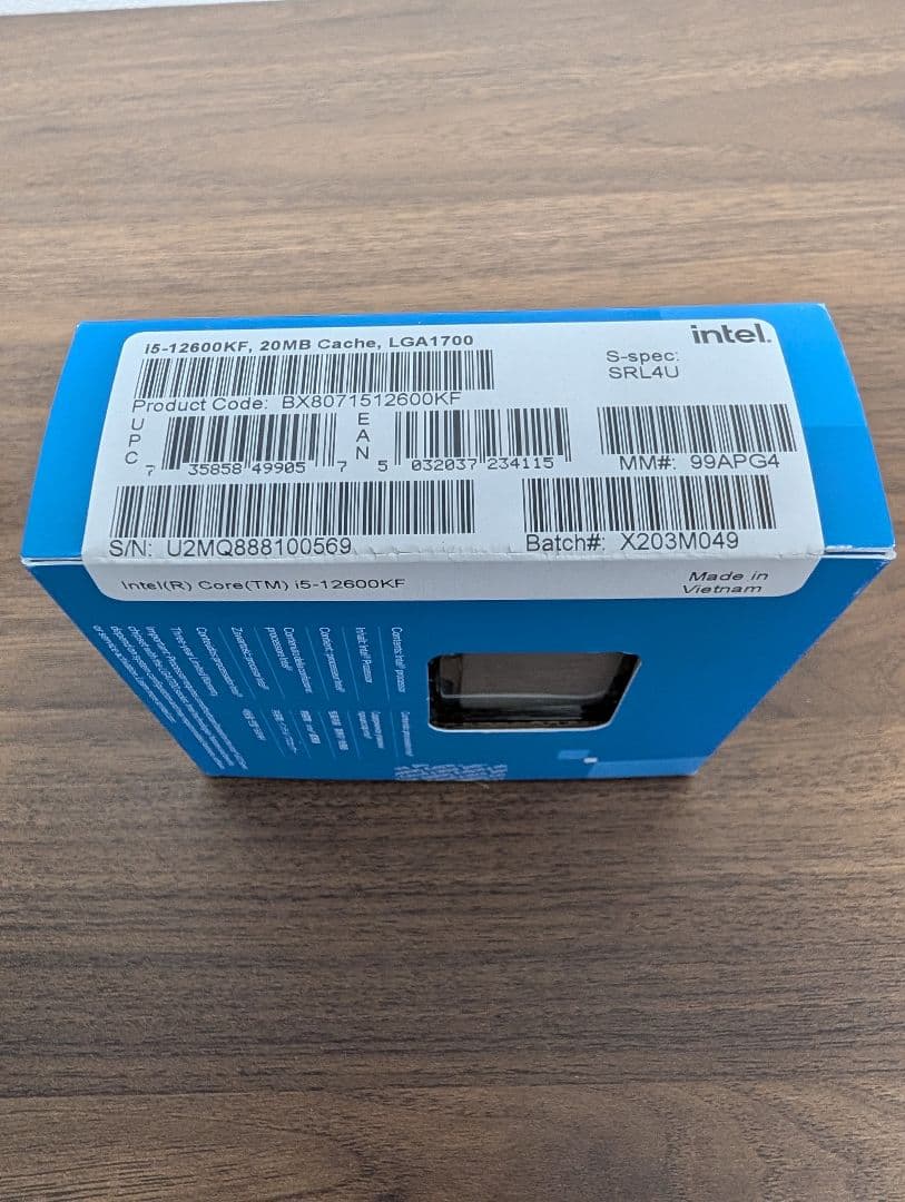 CPU Intel Core i5-12600KF BOX