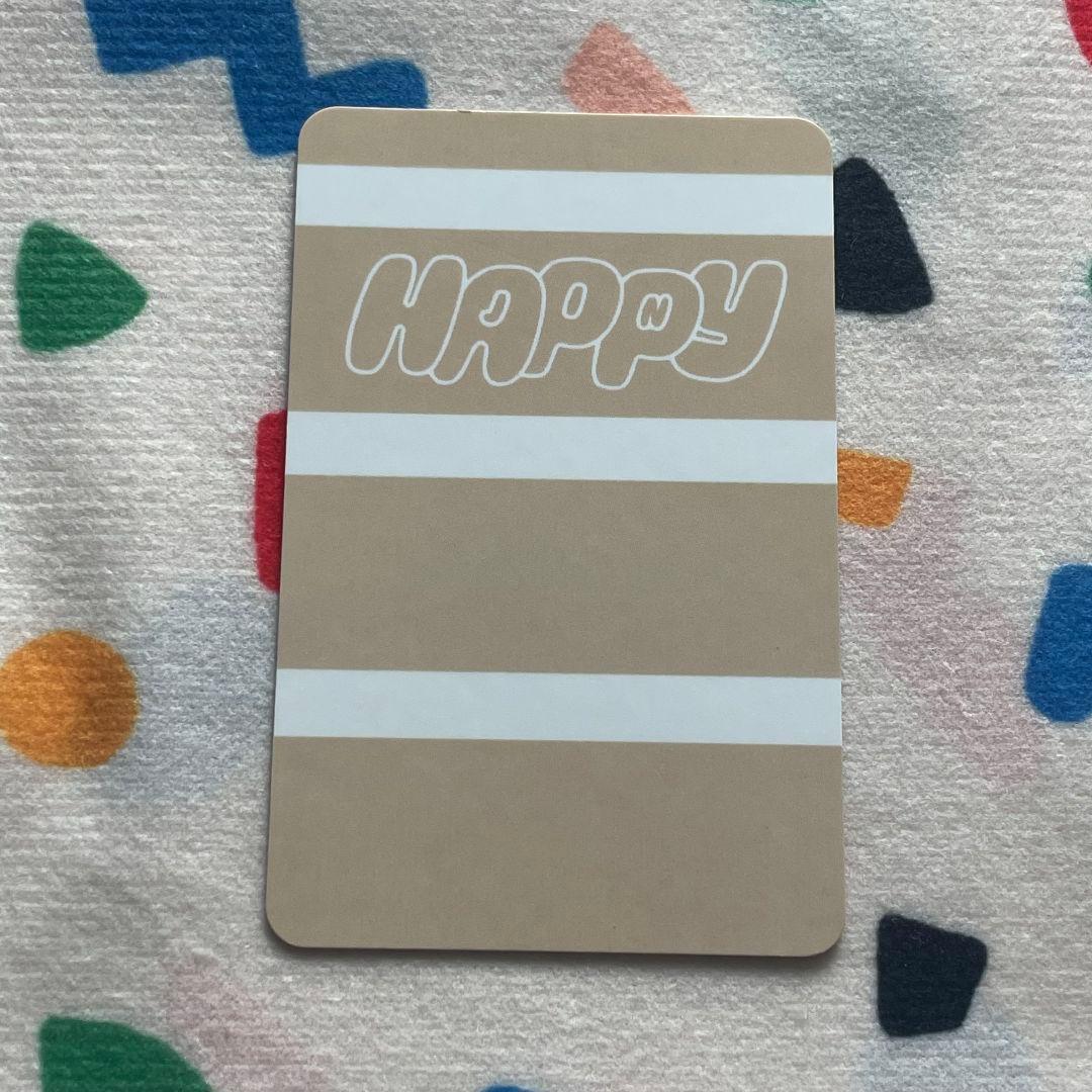BTS JIN weverse US 限定 トレカ ② ジン HAPPY