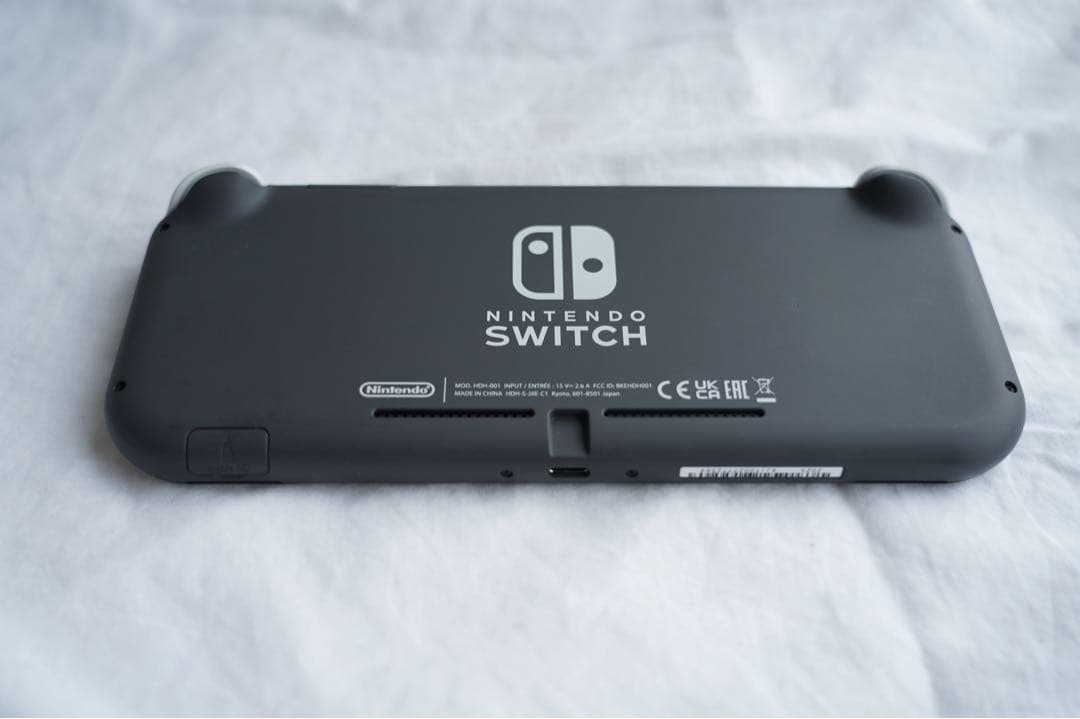 【特典付き】極美品　Nintendo Switch Lite グレー 本体