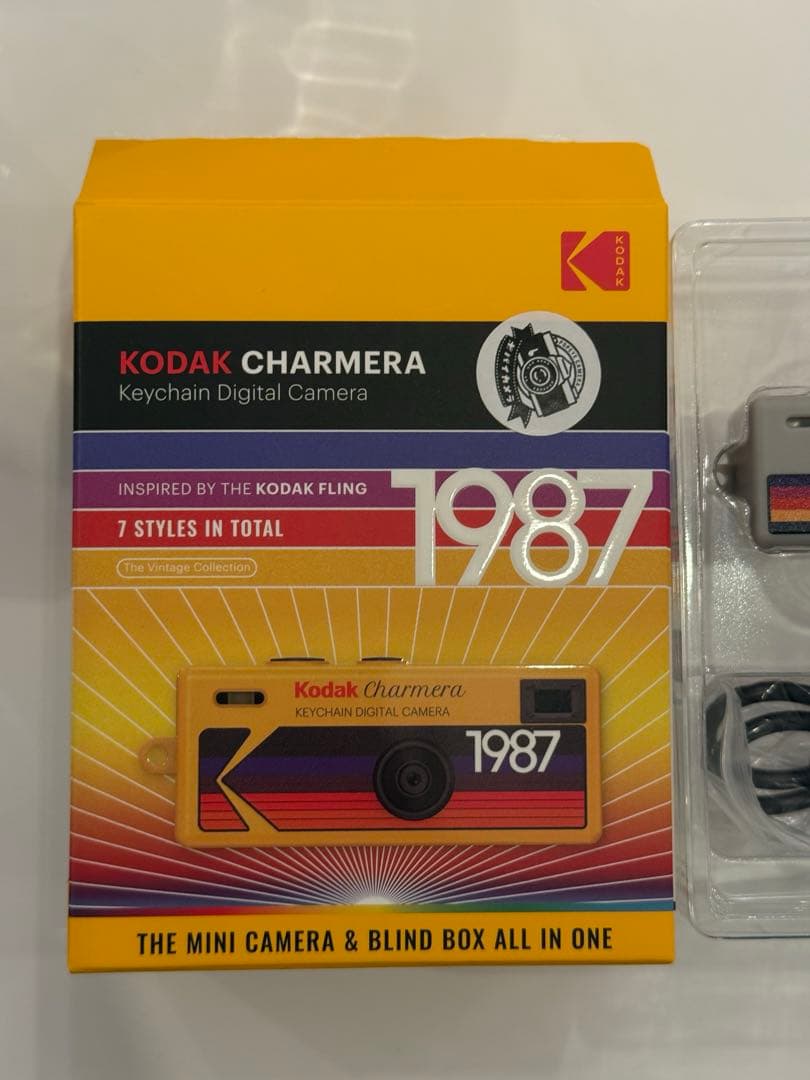 【microSDカード付】Kodak Chamera トイカメラ グレー
