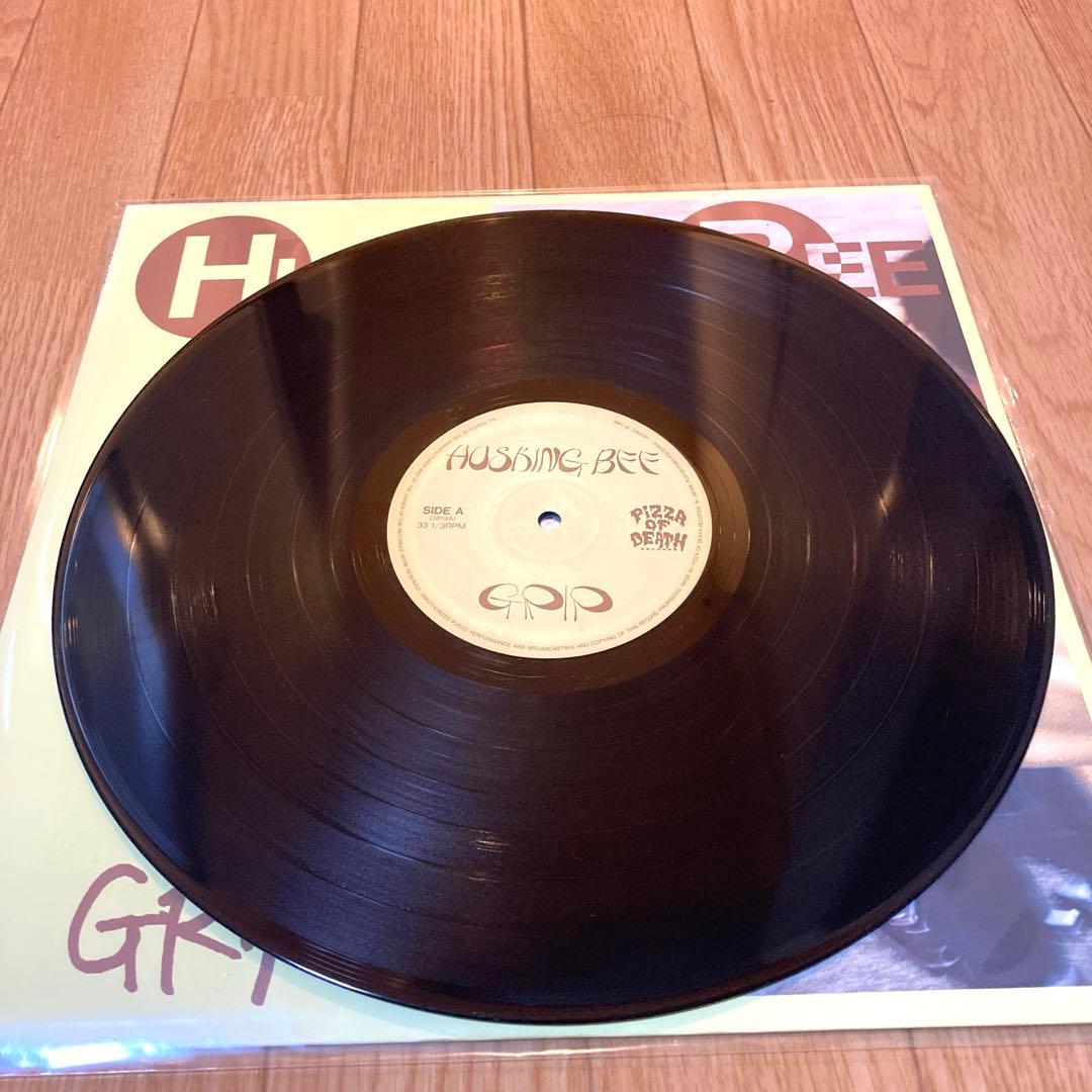 HUSKING BEE GRIP LP ハスキングビー　レコード　メロコア