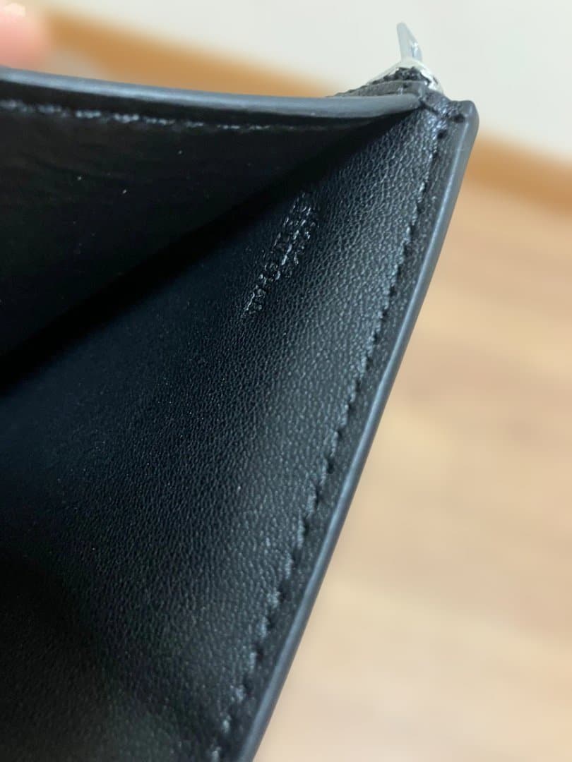 LOEWE ブラック 三つ折り財布