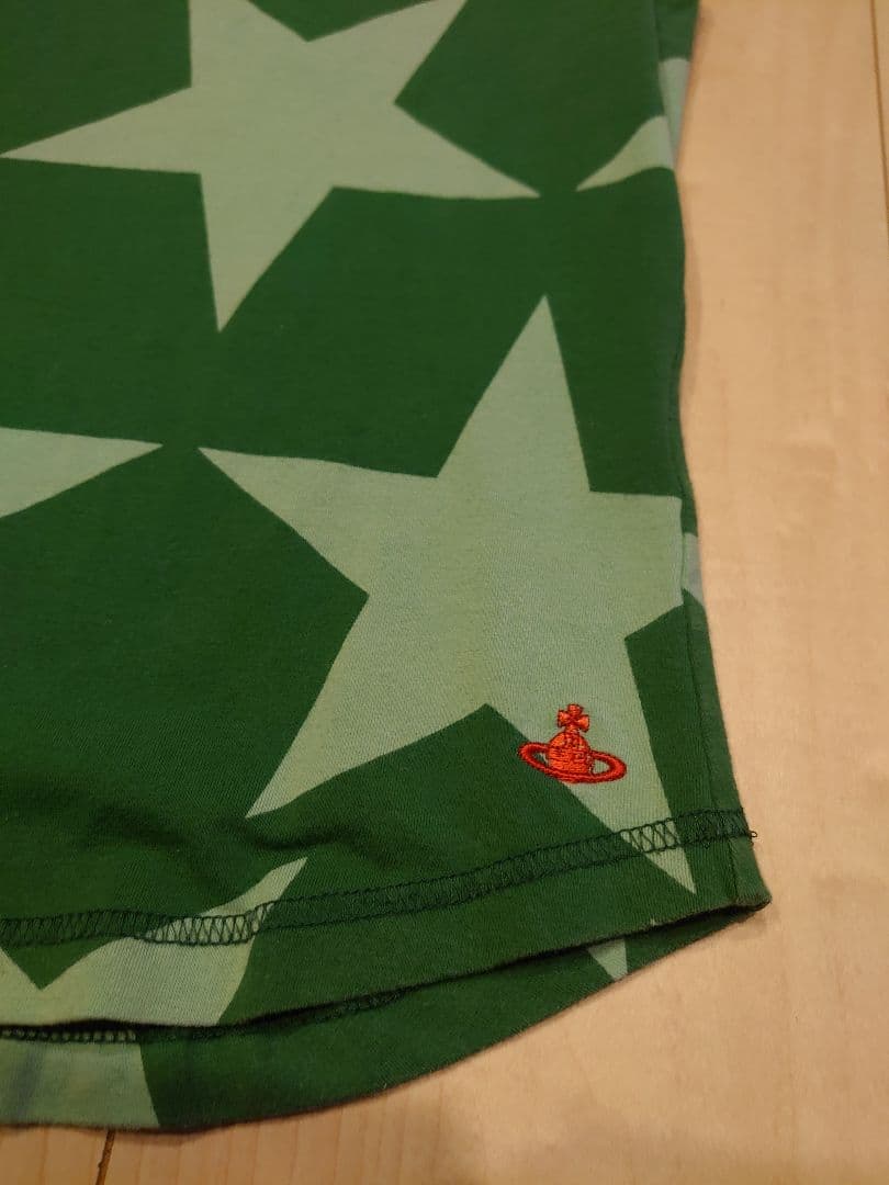 i*n様 Vivienne Westwood カットソー スター柄 グリーン
