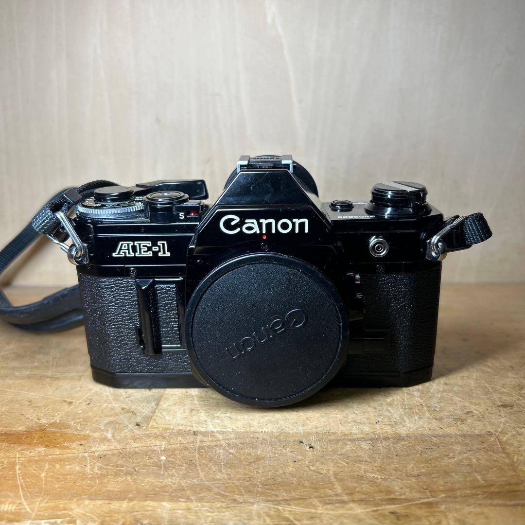 Canon AE-1 ブラックボディー完動美品