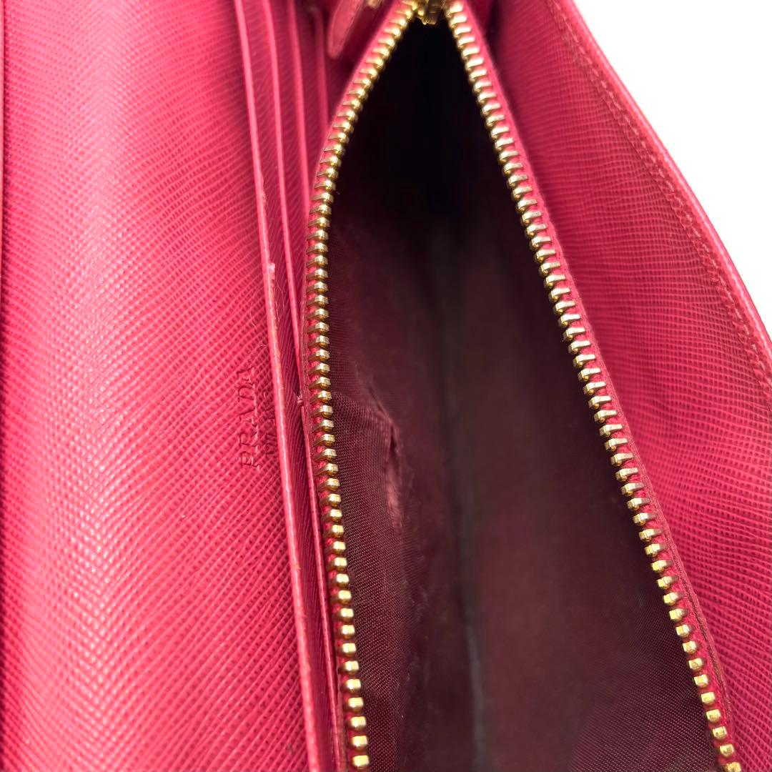 あちゃむ★買う専門中！ 　　　　PRADA サフィアーノレザー 長財布