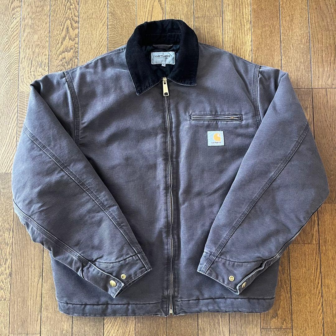 【美品】人気カラー Carhartt OGデトロイトジャケットtobacco S