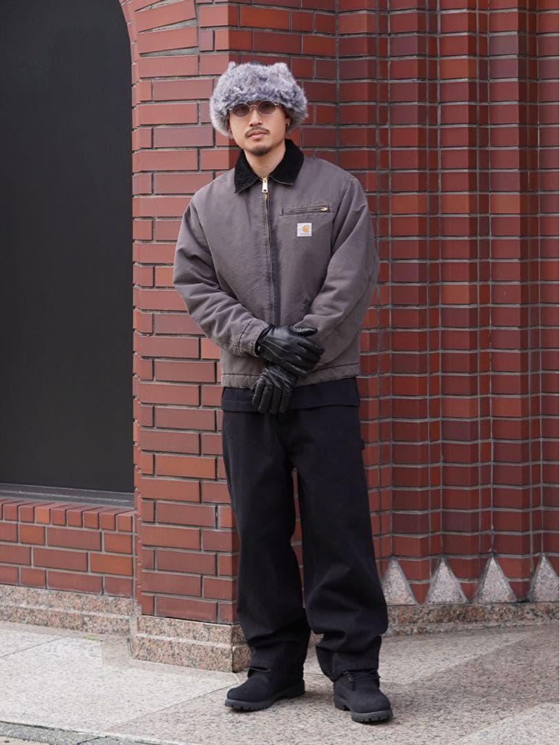 【美品】人気カラー Carhartt OGデトロイトジャケットtobacco S