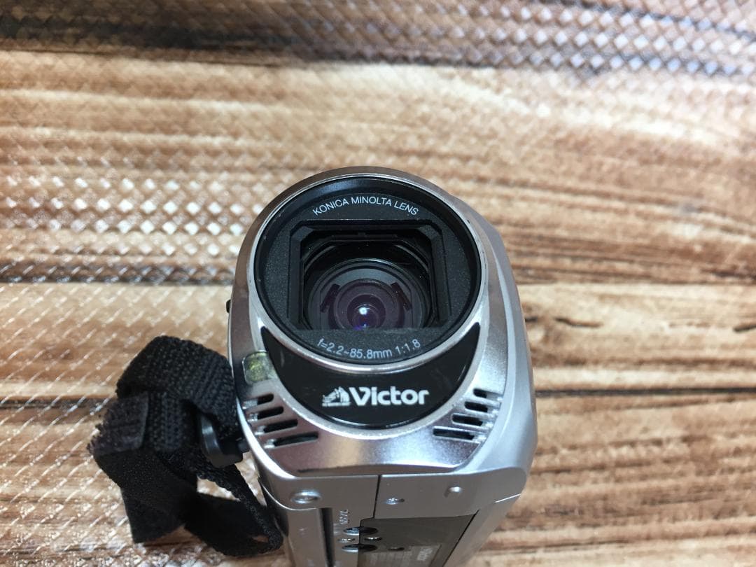撮影画像あり　Victor・JVC　GZ-MS230　付属品あり　光学39倍