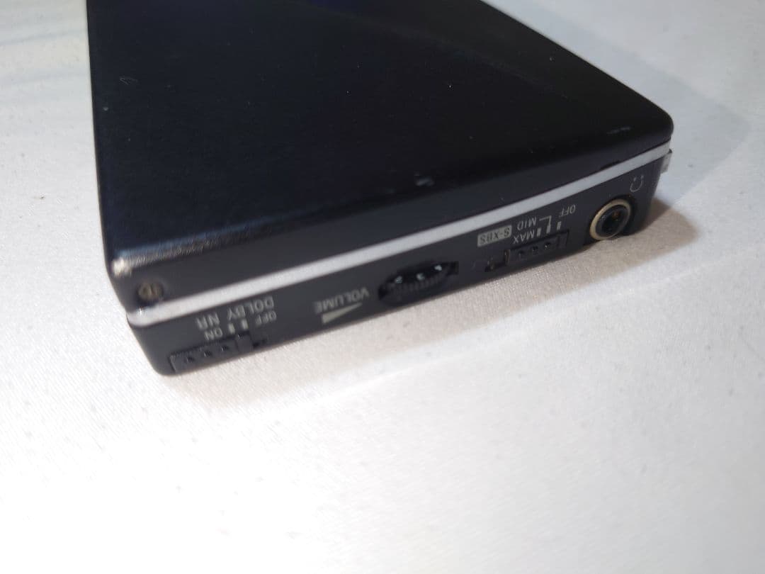 Panasonic S-XBSカセットウォークマン当時物カセットテープ型