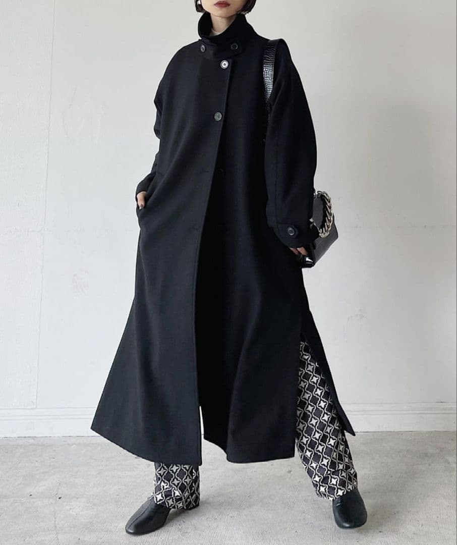 【期間限定価格】PAGEBOY〈2WAY〉スタンドネックウールチェスターコート
