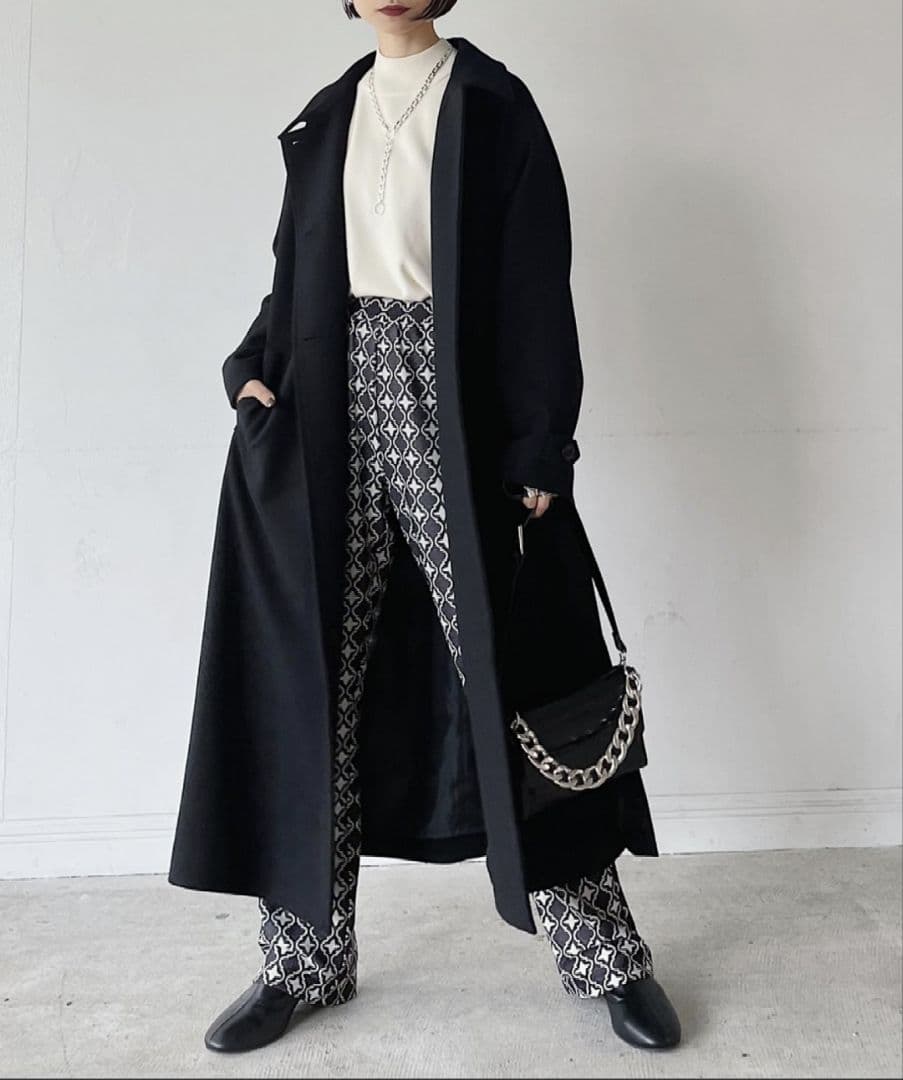 【期間限定価格】PAGEBOY〈2WAY〉スタンドネックウールチェスターコート