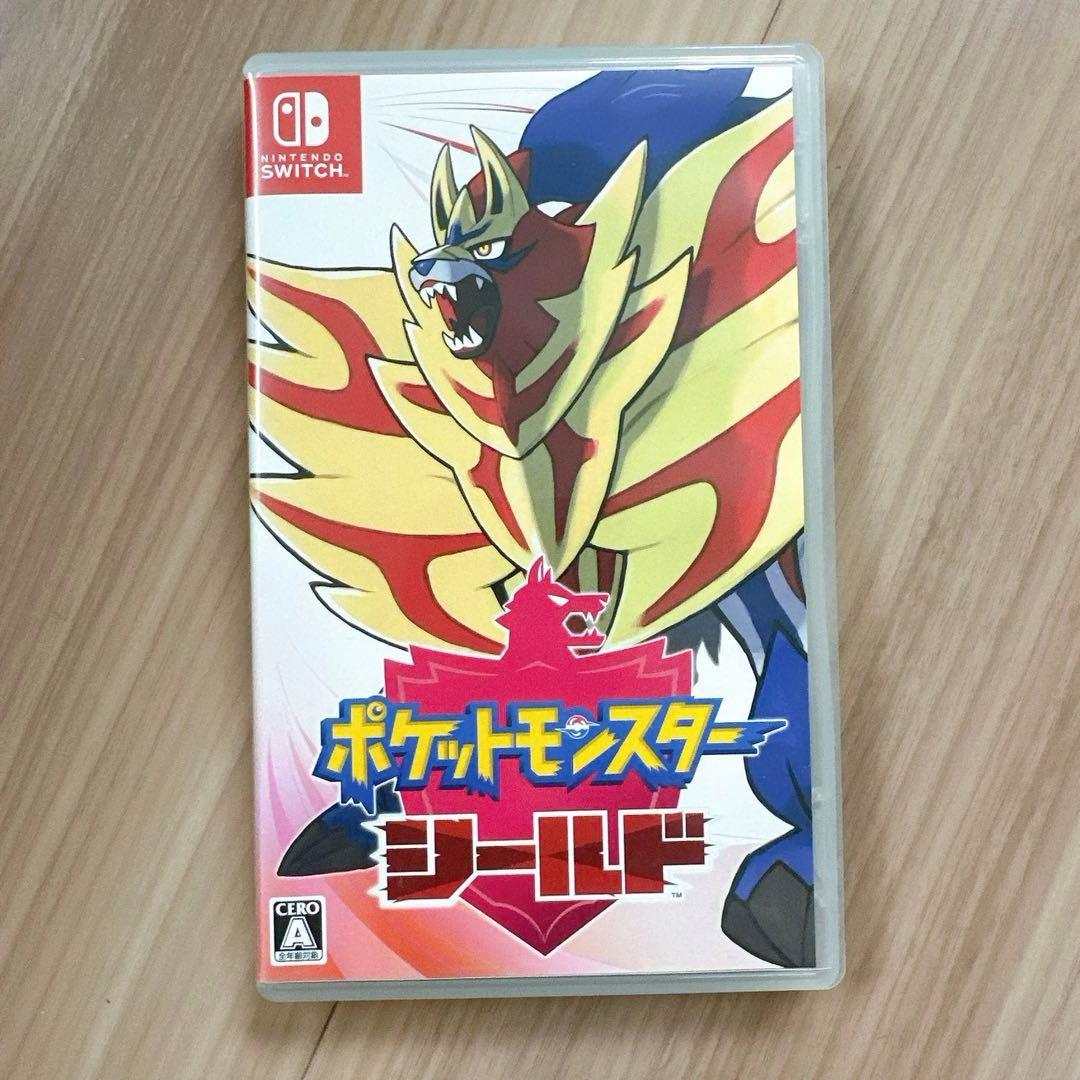 【動作品】Switch Liteザシアン・ザマゼンタ ポケモンシールド付き