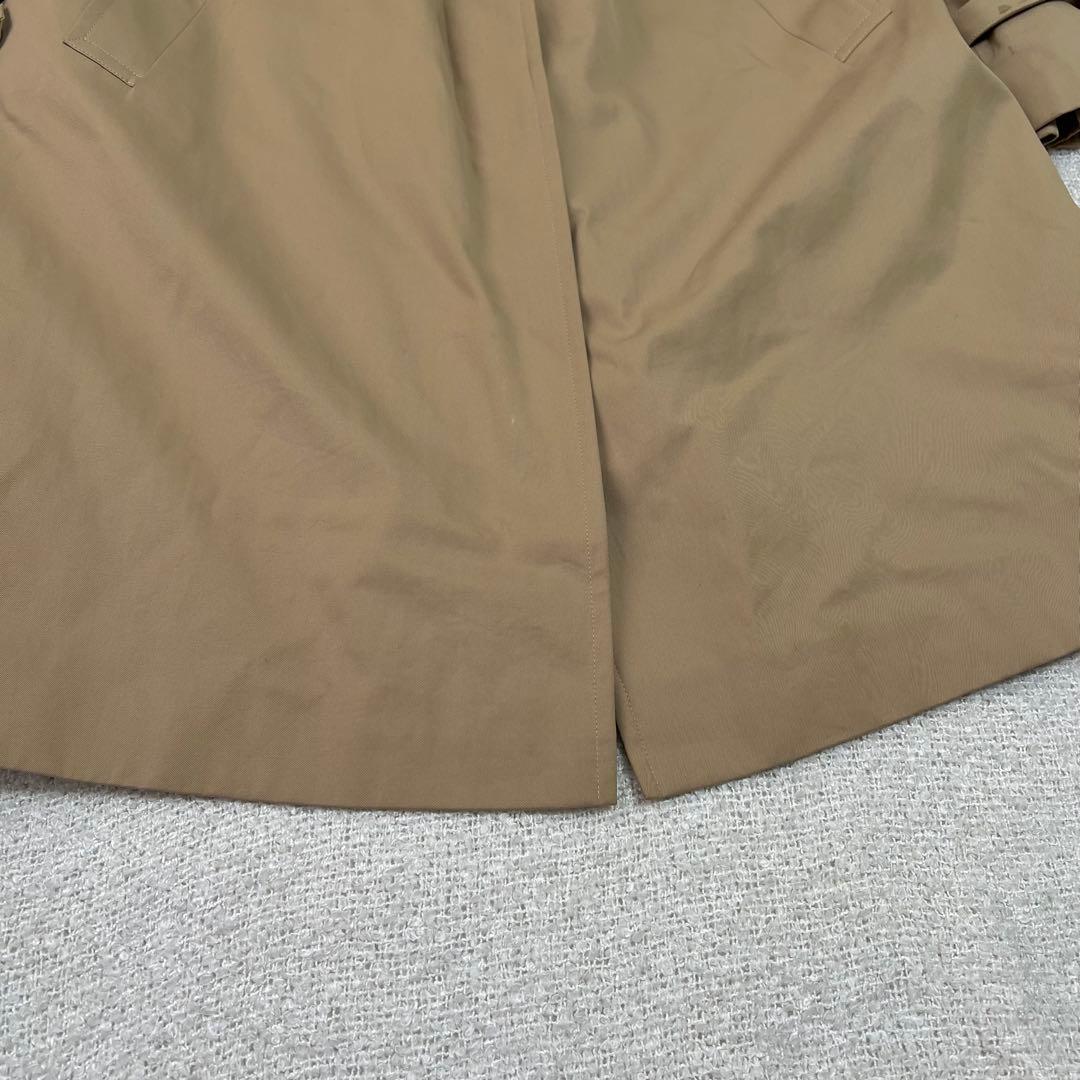 Aquascutum ステンカラーコート 中綿ライナー付 9号 ベルト欠品