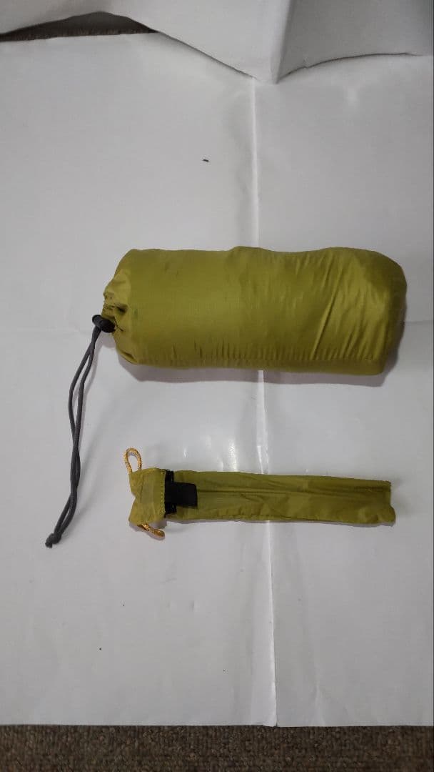 最小・最軽量テント 重量205g トレイルマウンテン / ストックシェルター2G