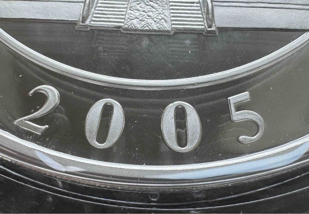 2005年 中国銀貨パンダ 1kg プルーフ大型記念｜発行枚数4,000枚