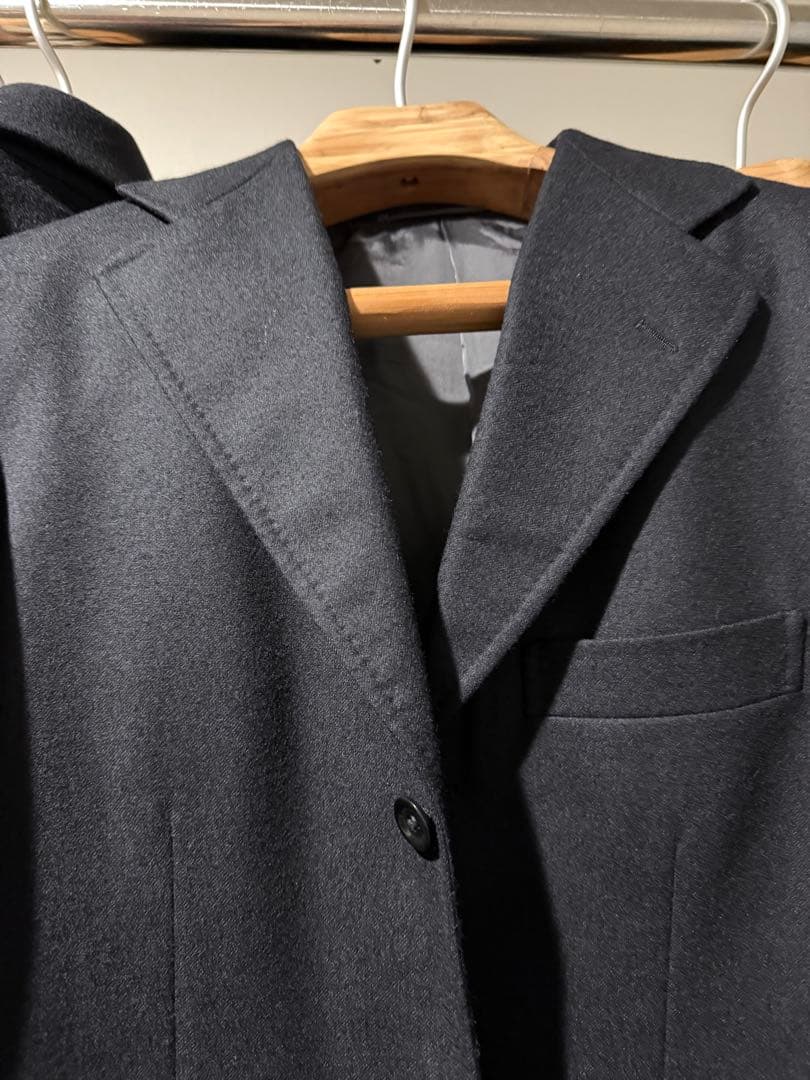 【最終値下‼️】LIVERANO テーラードジャケット 46R ダークグレー