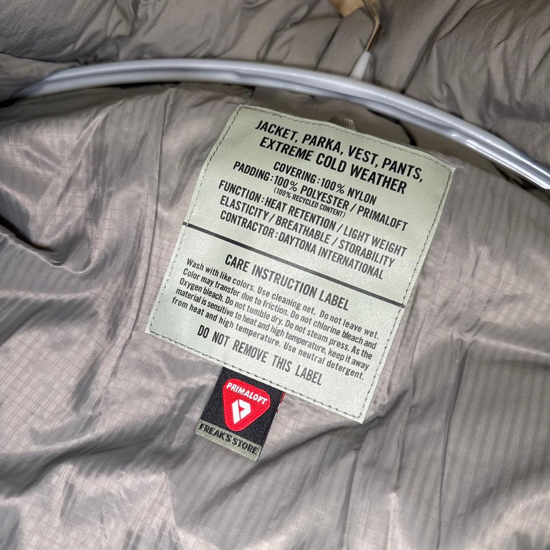 フリークスストア　PRIMALOFT SHORT MONSTER PARKA